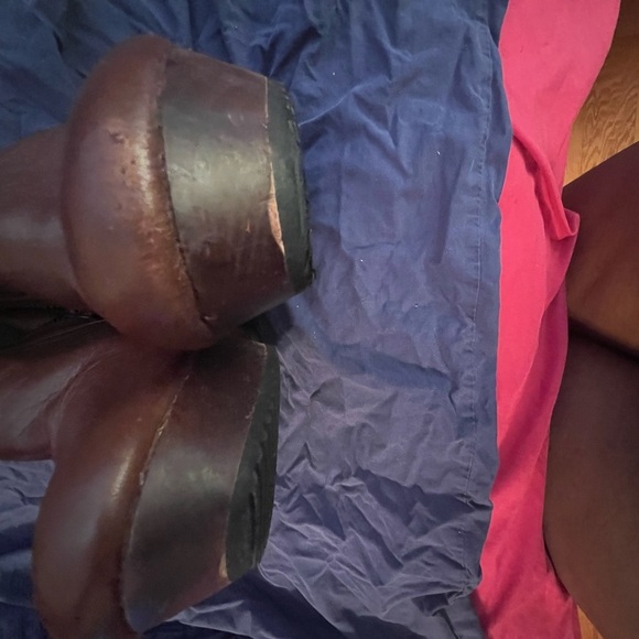 Aldo Wedge Heel Brown Booties, size 9 - Picture 13 of 16